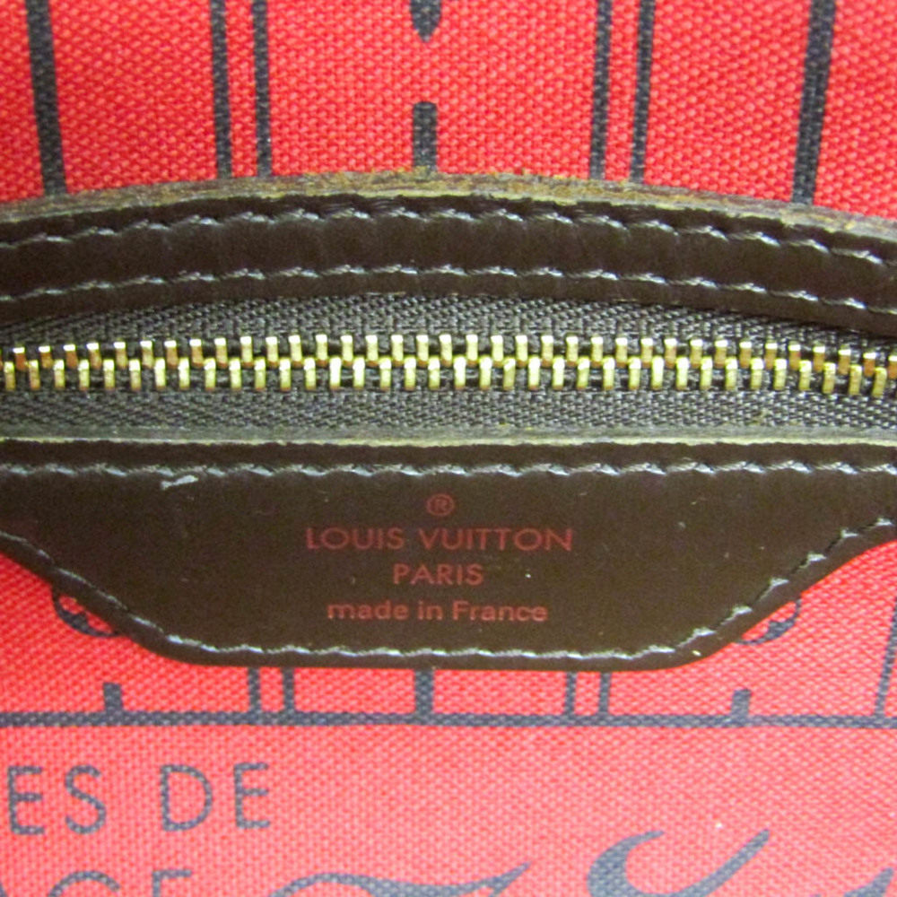 LOUIS VUITTON Brown Damier Neverfull PM Tote Bag - Picture 12 of 13